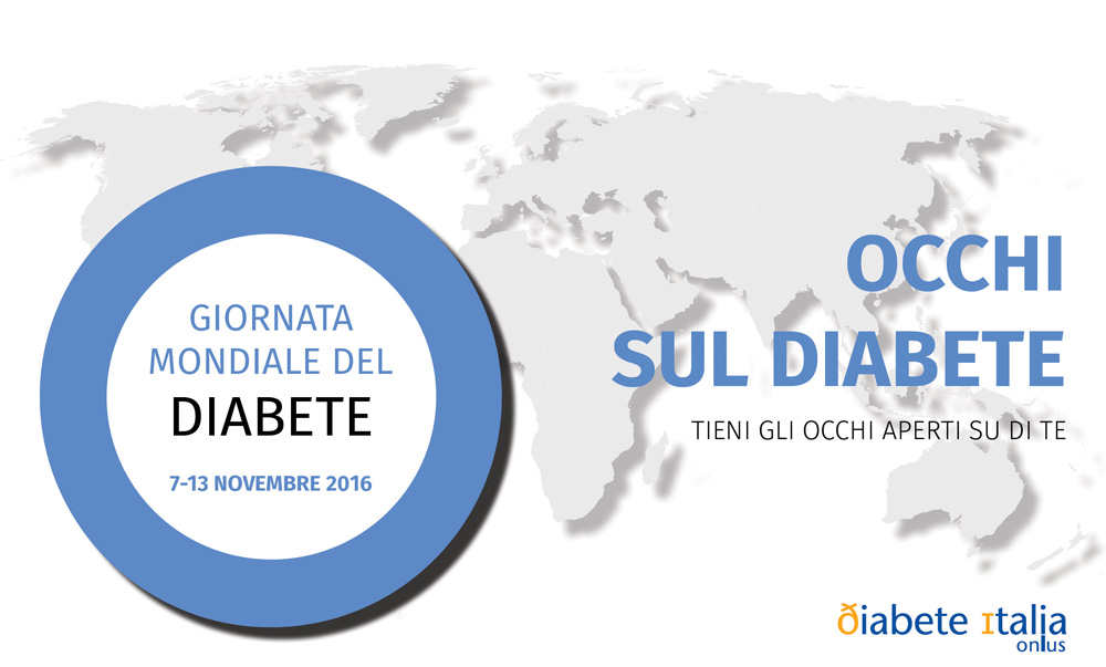 GIORNATA MONDIALE DIABETE 2016 : eventi di prevenzione e sensibilizzazione in tutta Italia