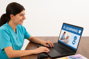 e-learning infermiera