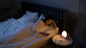 Dormire con la luce accesa