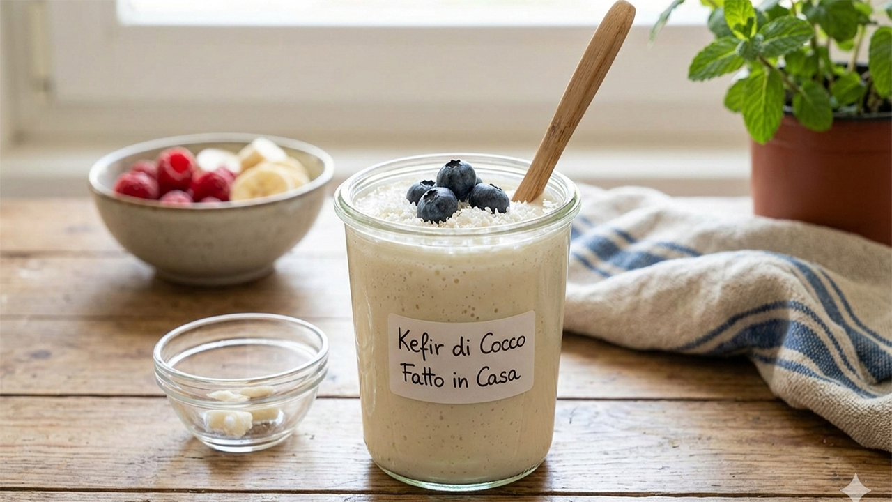 Kefir di cocco: i benefici per l’intestino della super-bevanda vegetale